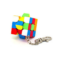 QiYi Mofangge plane keychain | Брелок Кубик Рубіка 3х3 без наліпок, фото 4