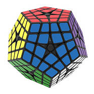 Мегамінкс Киломинкс 4х4 чорний | Megaminx Kilominx 4x4 black, фото 6