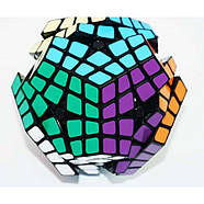 Мегамінкс Киломинкс 4х4 чорний | Megaminx Kilominx 4x4 black, фото 8