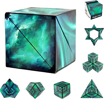 Shape Shifting Box Magnetic Magic Cube | Малахіт