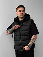 Чоловіча жилетка безрукавка чорна