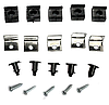 Дефлектор капота на Peugeot 206 1998-2009 Мухобійка на Peugeot 206, фото 4