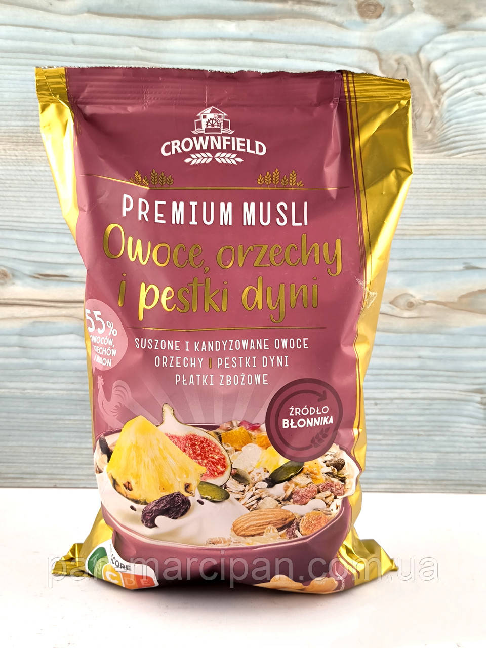 Мюсли с фруктами, орехами и семенами Crownfield Premium Musli 700 г, фото 1