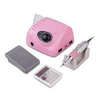 Фрезер для манікюру Bucos Nail Drill ZS-705 65 Ват, 35 000 об (рожевий) (+6 фрез в подарунок)