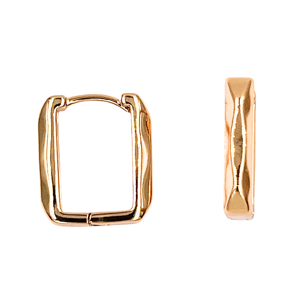 Сережки класичні лимонна позолота (371161(1)), фото 1