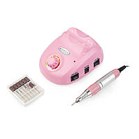 Фрезер для манікюру Bucos Nail Drill ZS-603 45 Ват, 35 000 об (рожевий) (+6 фрез в подарунок