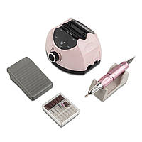 Фрезер для манікюру Bucos Nail Drill X4 PRO 65 Ватт 35 000 об/хв (рожевий)