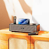 Бездротова акустика караоке з 2 мікрофонами HOCO BS63 Graceful wireless dual-mic BT5.4, фото 9