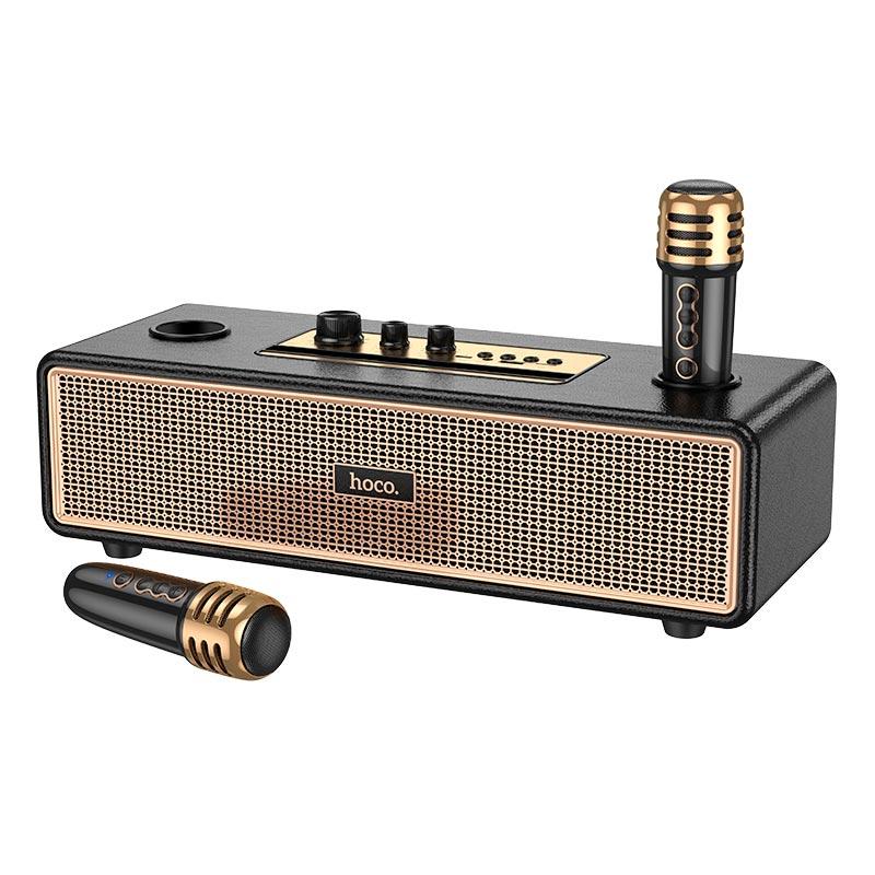 Бездротова акустика караоке з 2 мікрофонами HOCO BS63 Graceful wireless dual-mic BT5.4
