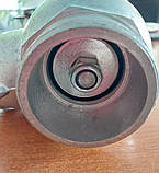 Кран вентиль пожежний кутовий алюмінієвий зовнішній/зовнішній ДУ 50 PN16 кут 125ºС, фото 5