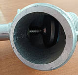 Кран вентиль пожежний кутовий алюмінієвий зовнішній/зовнішній ДУ 50 PN16 кут 125ºС, фото 6