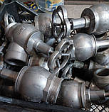 Кран вентиль пожежний кутовий алюмінієвий зовнішній/зовнішній ДУ 50 PN16 кут 125ºС, фото 8