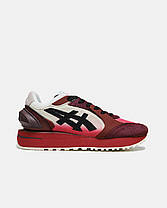 Жіночі Кросівки Asics Onitsuka Moage CO Cream Beet Juice / Асікс Оницука Моейдж СО Джус Червоні з Кремовим, фото 3