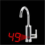 Кран-бойлер із хромованим пластиком та LCD дисплеєм Delimano RX-011-1, фото 6