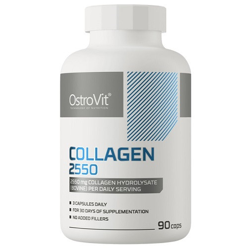 Для суглобів і зв'язок OstroVit Collagen 2550 mg (90 капсул.), фото 1