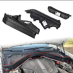 Набір перегородок верхнього відсіку двигуна BMW X5 E70 X6 E71 E72 Верхній відсік двигуна BMW Х5 Х6 Е70 Е71