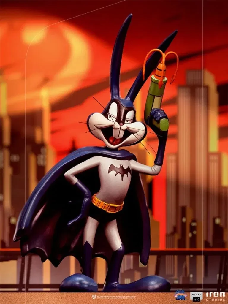 Колекційна фігурка Space Jam: A New Legacy - Bugs Bunny Batman - Art Scale 1/10, фото 1
