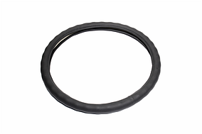 Чохол на руль чорний з перфорацією XXXXL  DK-XXXL194BK