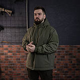 Куртка Grifon Arctic Level 7 утеплена (мікроріп-стоп на трикотажній основі) хакі МК, фото 3