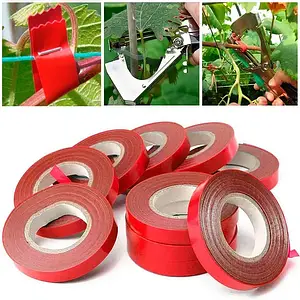 Стрічка для степлера-тапенера 25 м - Стрічка садова для підв'язування рослин (Набір 20 шт)