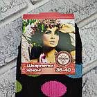 Шкарпетки жіночі високі весна/осінь р.36-40 великий горох асорті ДУКАТ 30039330, фото 3