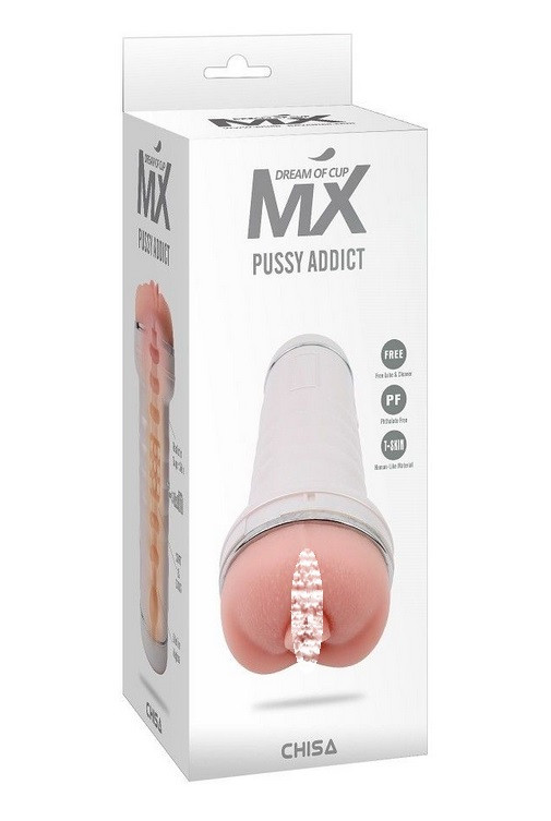 Мастурбатор вагіна в тубі Pussy Addict Chisa