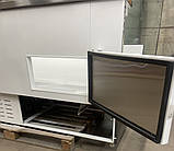 Металеві білі дверцята для холодильної вітрини з магнітним ущільнювачем, фото 3