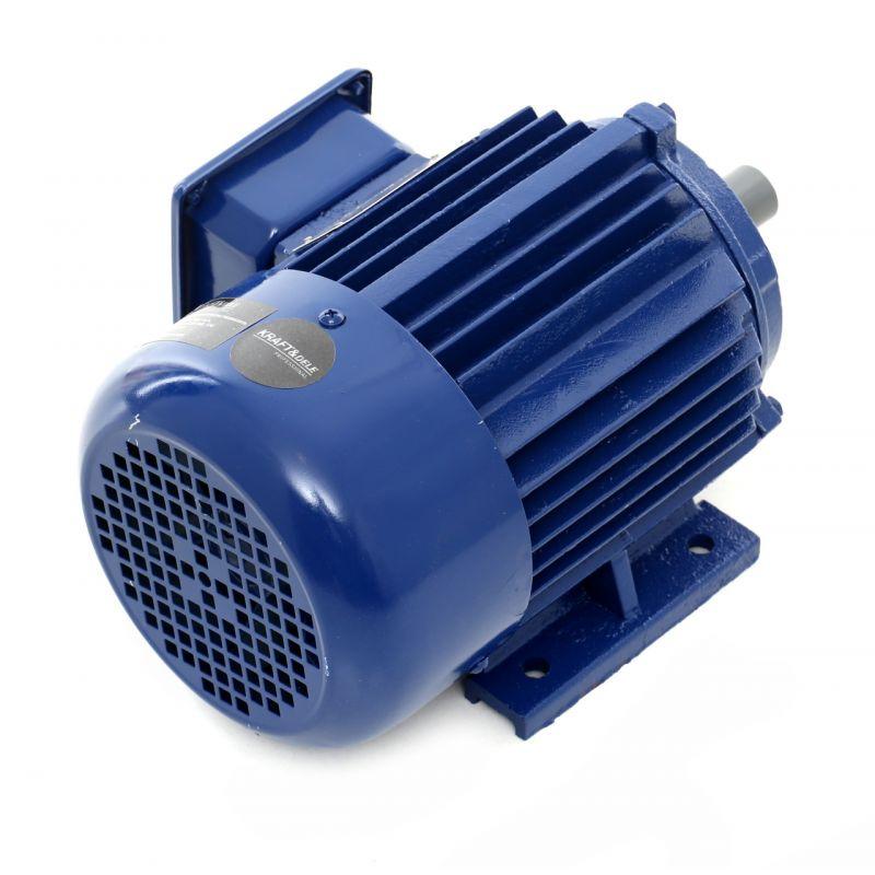 Двигун асинхронний трьохфазний KraftDele KD1813 2.2 кВт 1400 об/хв, фото 1