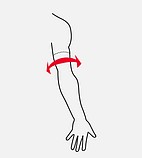 Мотоналокітники LEATT Elbow Guard 3DF 5.0 Black White XL, фото 5