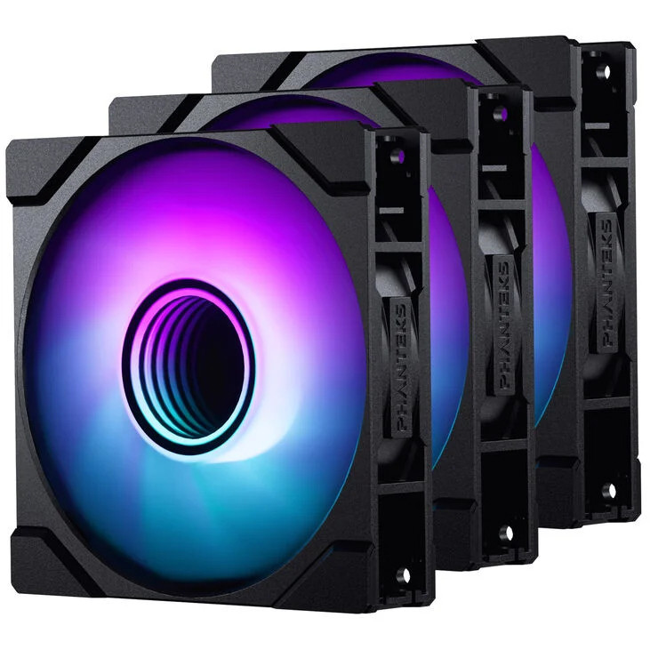 Комплект вентиляторів PHANTEKS M25 Gen2 PWM D-RGB Fan, 3-Pack - 120 мм
