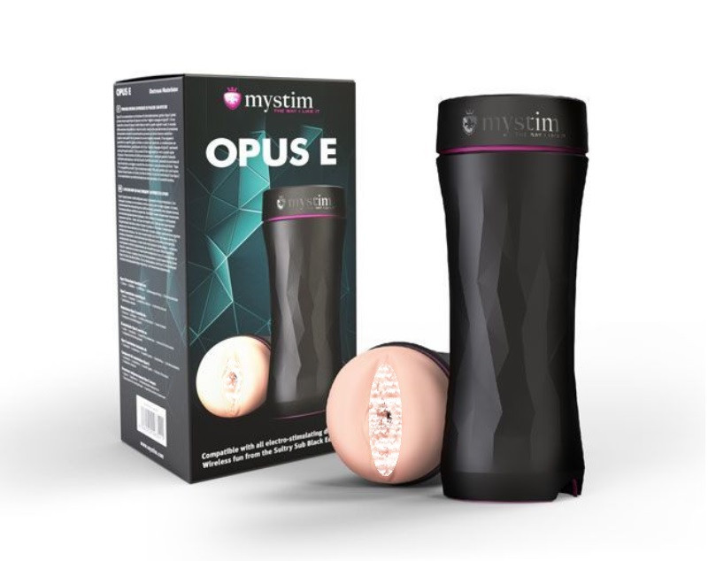 Мастурбатор чоловічий з электростимуляцей Mystim Opus E Vagina, фото 1