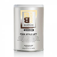 Порошок для відкритих технік освітлення волосся до 7 тонів Alfaparf BB Bleach Free Style Lift  400 г