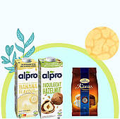 Какао, рослинне молоко та інші напої.