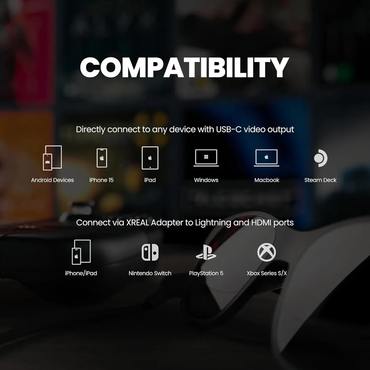 VR-окуляри XREAL Air 2 AR Glass, фото 1