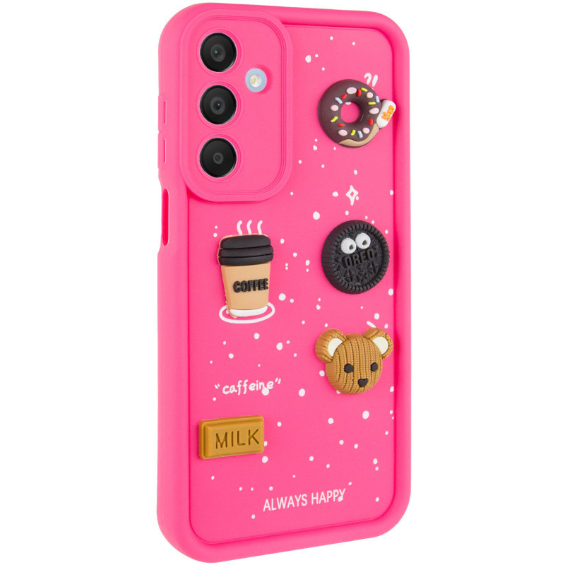 Силіконовий чохол Toys Case для Samsung Galaxy A26 5G | з мультяшним дизайном Pink / Always Happy