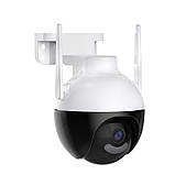 Поворотна IP-камера відеоспостереження N18-6MP, 6 МП, Wi-Fi, ICSEE, захист IP66, нічне бачення, датчик дви, фото 4