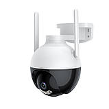 Поворотна IP-камера відеоспостереження N18-6MP, 6 МП, Wi-Fi, ICSEE, захист IP66, нічне бачення, датчик дви, фото 3