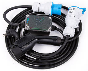 Зарядна станція Eveus M32 GB/t AC 7.4 кВт для електромобілів з регулюванням сили струму [7/16/24/32А]