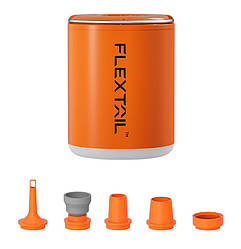 Кемпінговий насос-ліхтар Flextail Tiny Pump 2X з насадками (Помаранчевий)