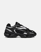 Чоловічі кросівки Lacoste L003 2K24 Black Silver Ідеальні для спорту та міста, фото 3