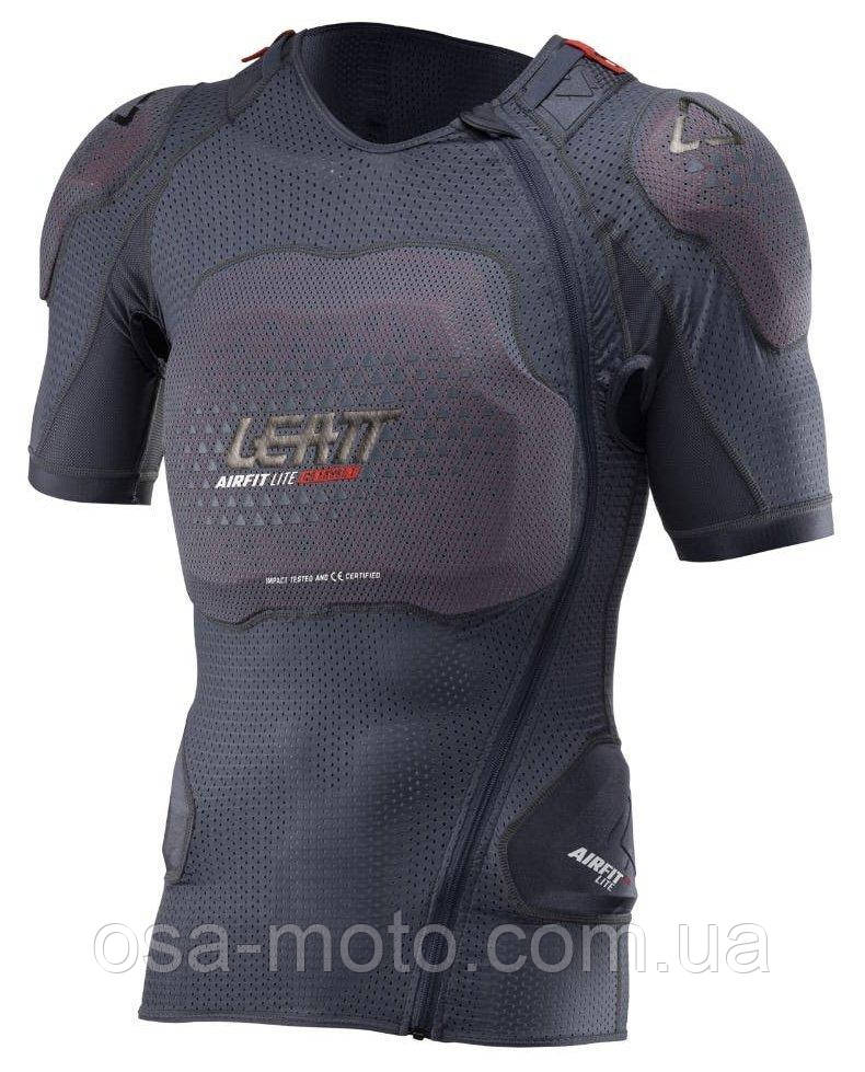Моточерепаха LEATT Body Protector 3DF AirFit Lite Tee Flint M