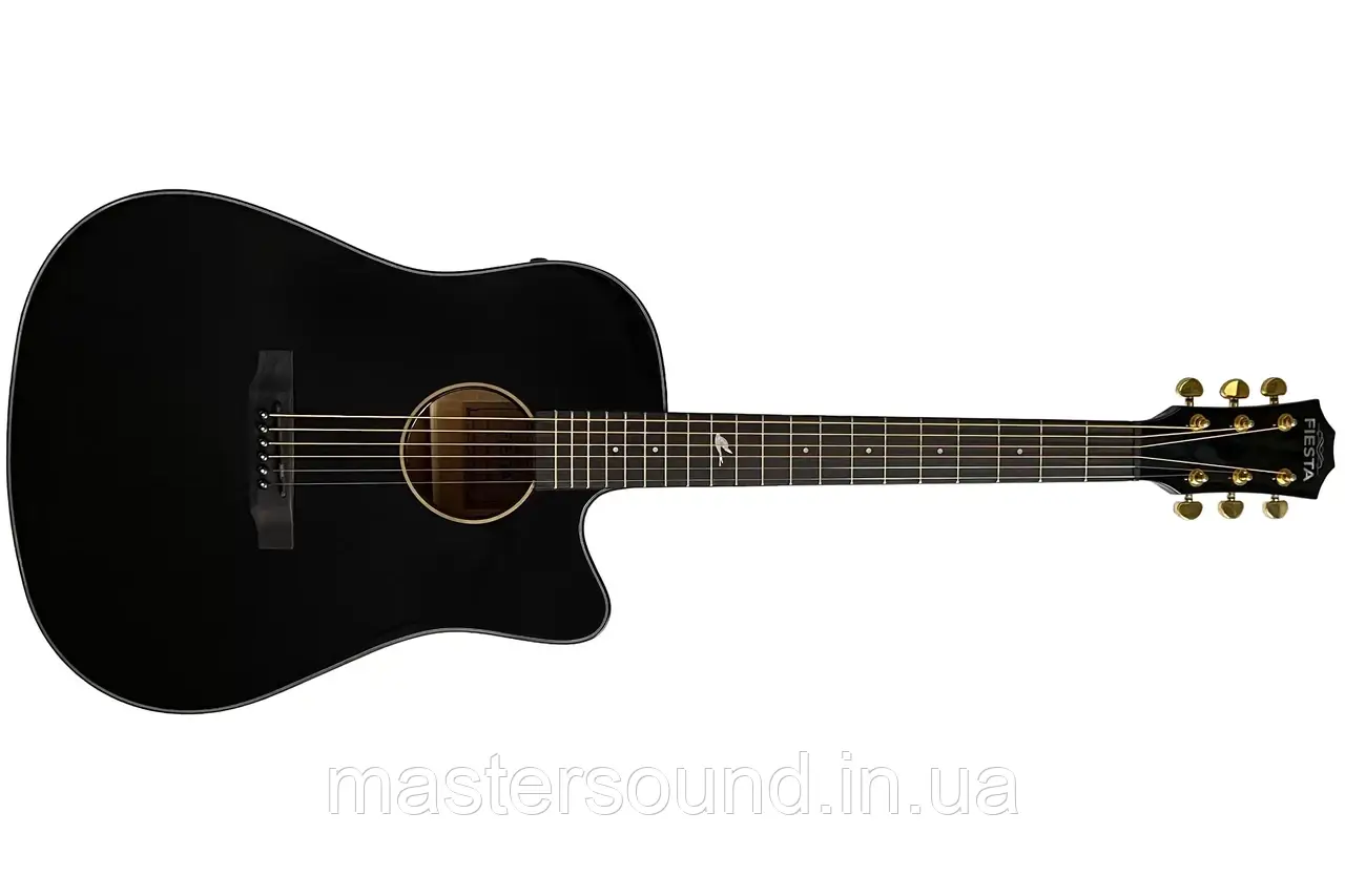 Електроакустична гітара Fiesta Kanta TransAcoustic Black, фото 1