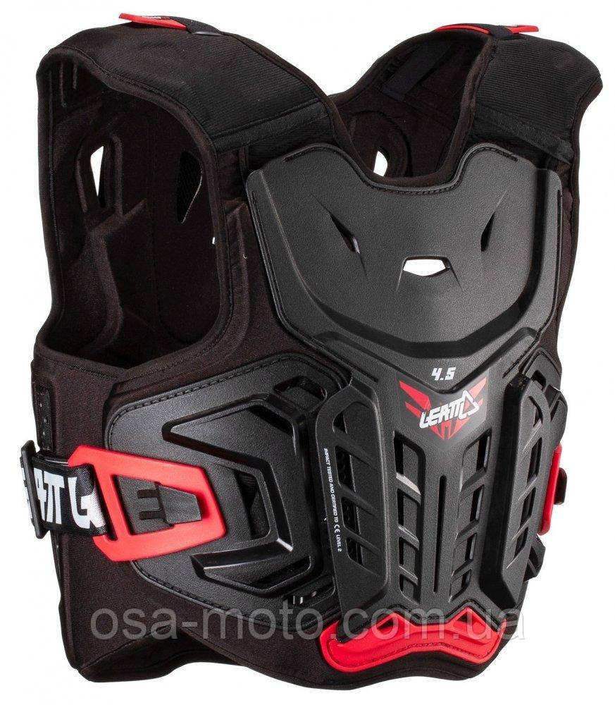 Панцир дитячий LEATT Chest Protector 4.5 Jr Red YL/YXL, фото 1