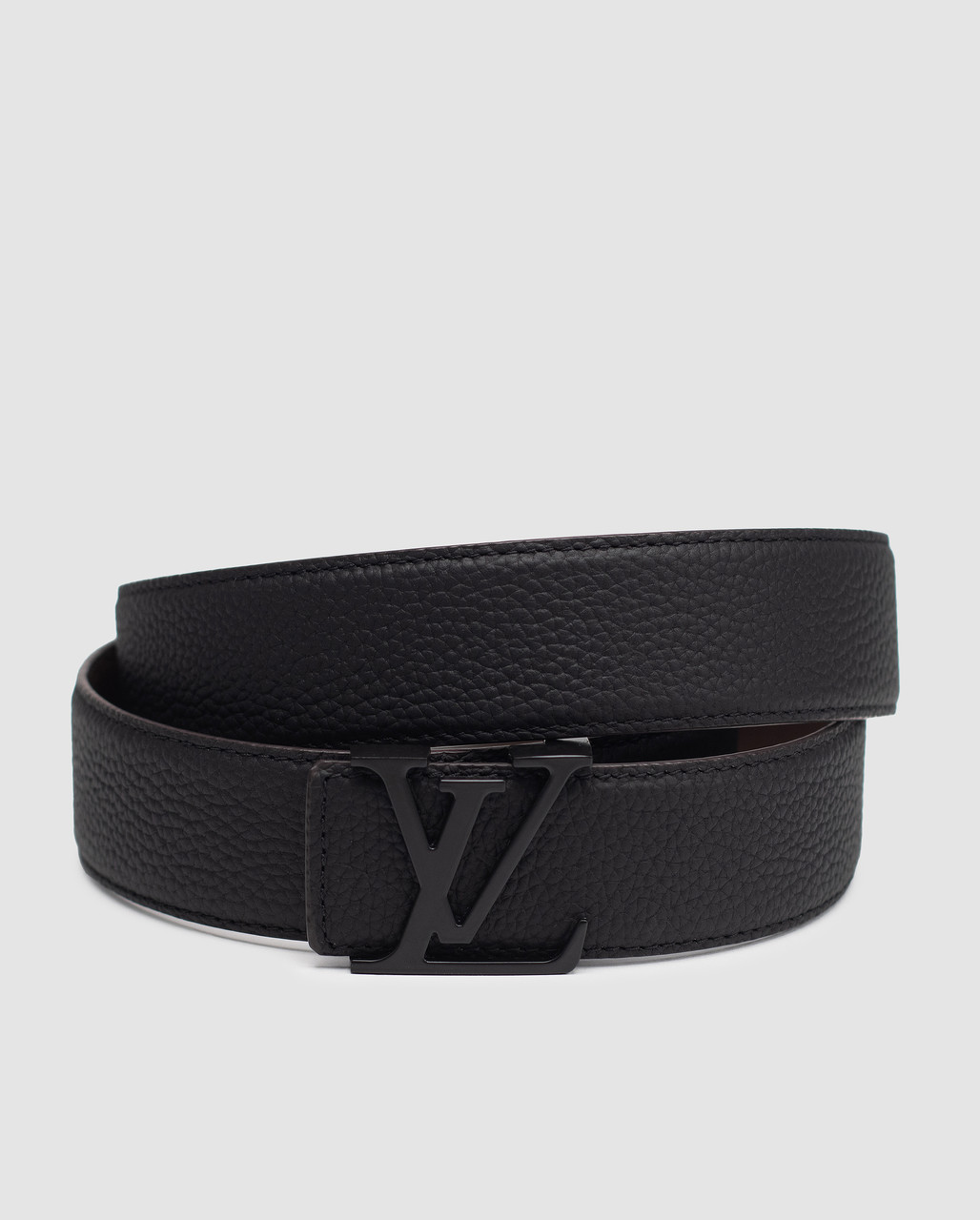 Жіноча брендова сумка Луї Віттон Louis Vuitton Leather Belt Black/Black 125 х 4 см