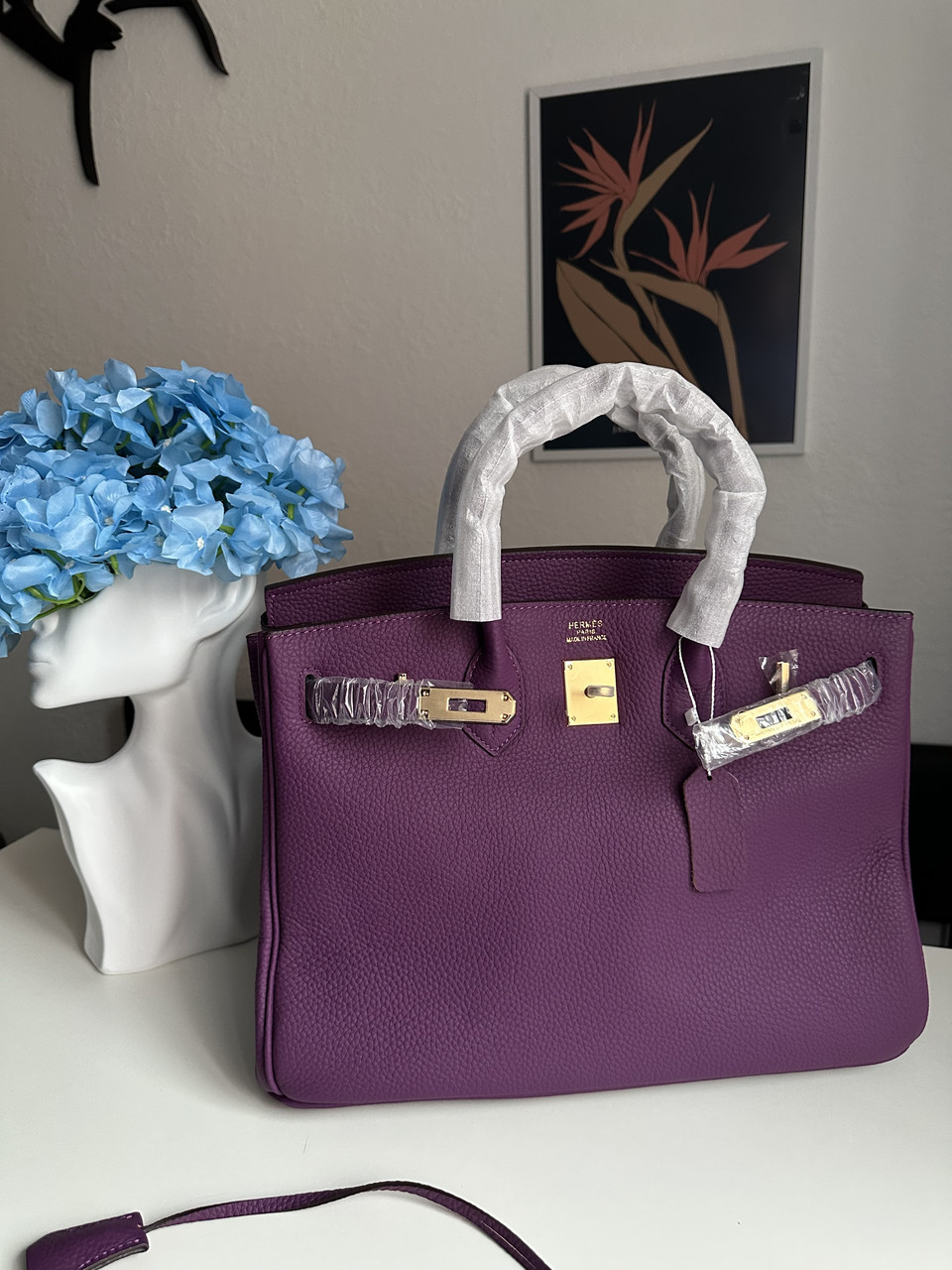 Жіноча брендова сумка Ерме Violet, фото 1