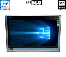 Панель оператора Siemens Simatic HMI IPC477D/22” TN Touch 1920x1080/Core i3-3217UE 1.60GHz/8GB DDR3/SSD 240GB/HD Graphics Б/В