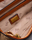 Жіноча брендова сумка Gess Guess Cordelia Shoulder Bag Gold Canvas Gold, фото 4