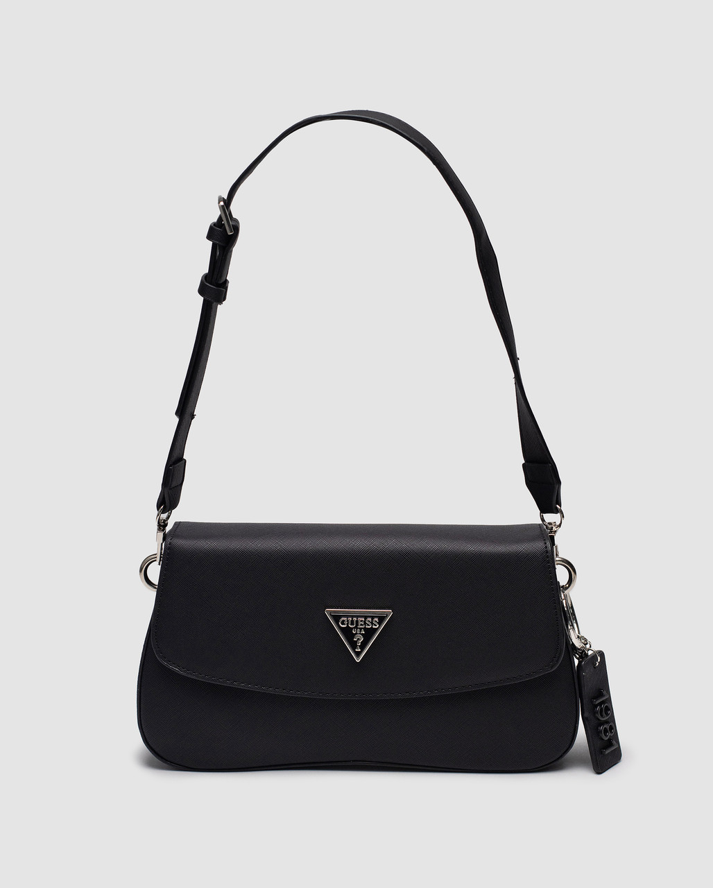 Жіноча брендова сумка Gess Guess Cordelia Shoulder Bag Black/Silver