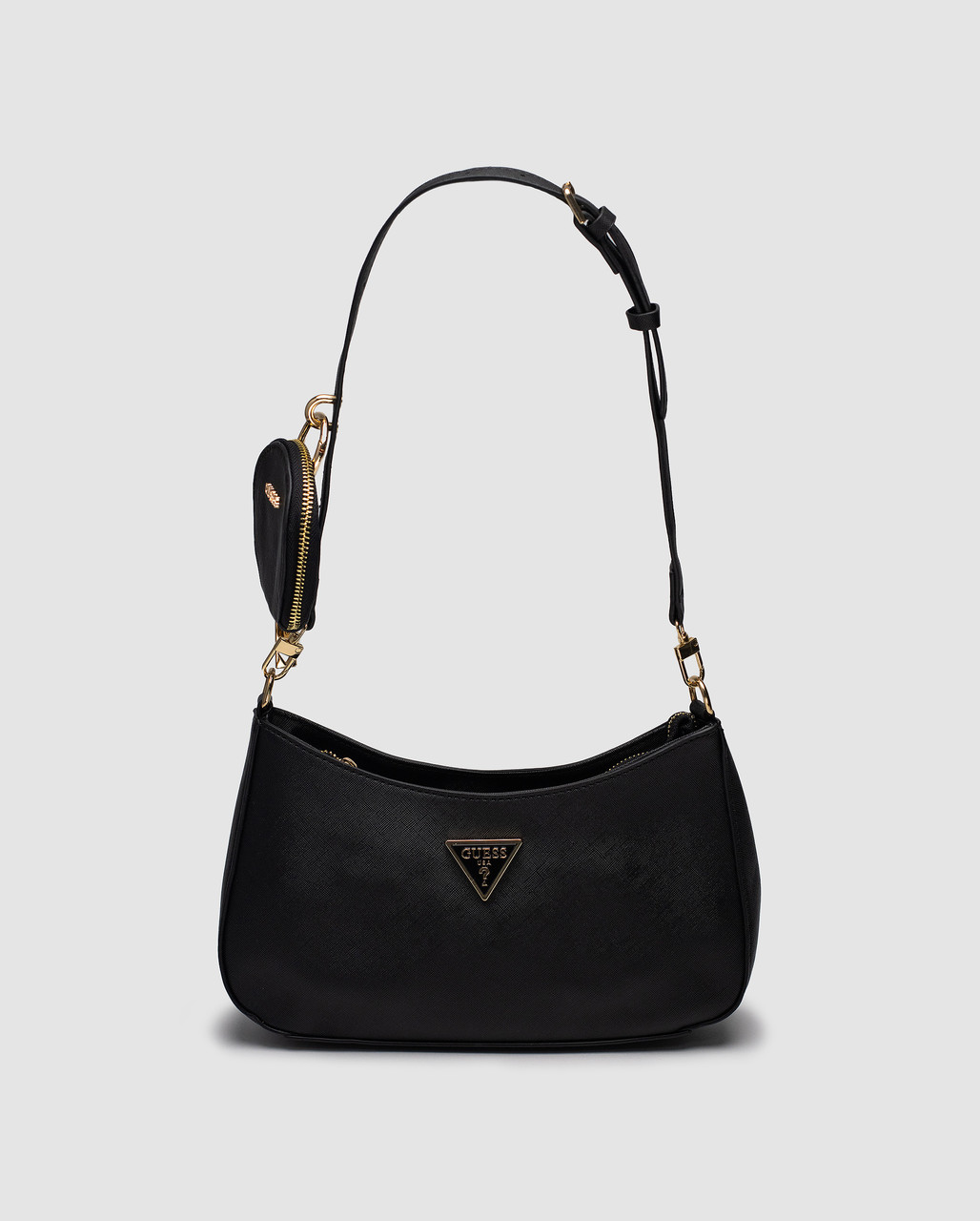 Жіноча брендова сумка Gess Guess Noelle Quattro G Shoulder Bag Black