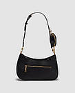 Жіноча брендова сумка Gess Guess Noelle Quattro G Shoulder Bag Black, фото 3